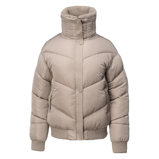 Guess Γυναικείο μπουφάν Dora Detachable Knit-Collar Puffer